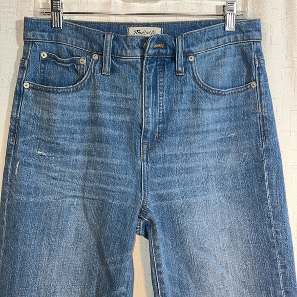 Madewell classic straight jean in Novello wash Size 29 - Picture 3 of 11